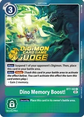 Dino Memory Boost! - BT7-102 - P (Judge Pack 3)