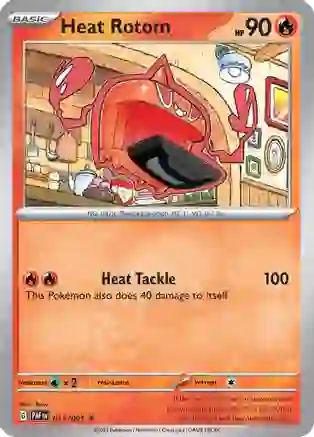 Heat Rotom - 013/091 - Holo Rare