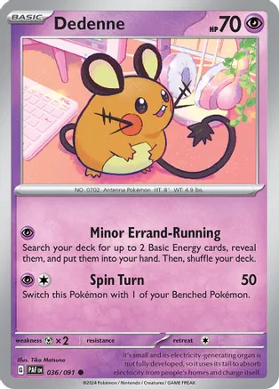 Dedenne - 036/091 - Common