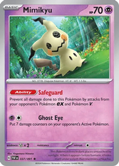 Mimikyu - 037/091 - Holo Rare