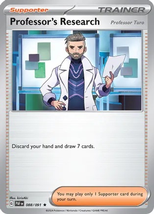 Professors Research[Professor Turo] - 088/091 - Holo Rare