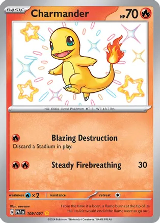 Charmander - 109/091 - Shiny Rare