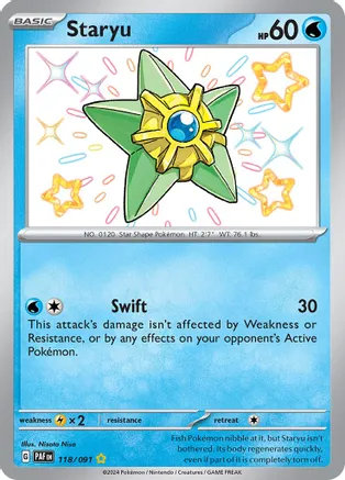 Staryu - 118/091 - Shiny Rare