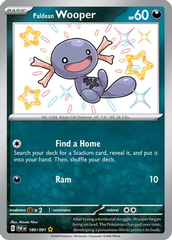 Paldean Wooper - 180/091 - S&V Paldean Fates Shiny Rare