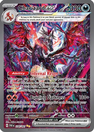 Charizard ex - 234/091 - Special Illustration Rare