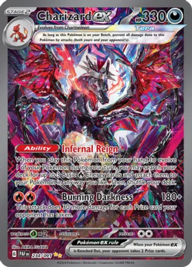 1x Charizard ex - 234/091 - Special Illustration Rare NM-Mint