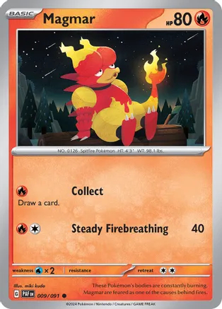 Magmar Reverse Holo 2024