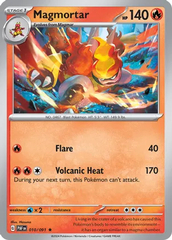 Magmortar - 010/091 - Rare - Reverse Holo