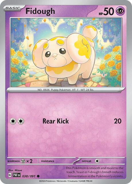 Fidough - 038/091 - Common - Reverse Holo