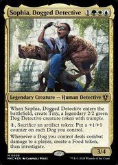 Sophia, Dogged Detective - Foil