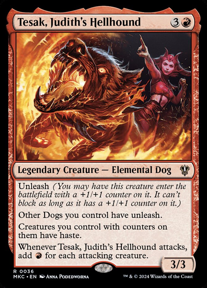 Tesak, Judiths Hellhound