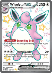 Wigglytuff ex - 222/091 - Shiny Ultra Rare