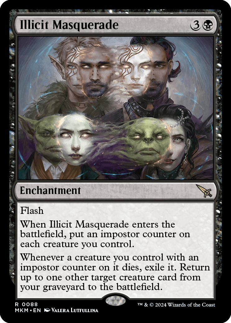 Illicit Masquerade - Foil