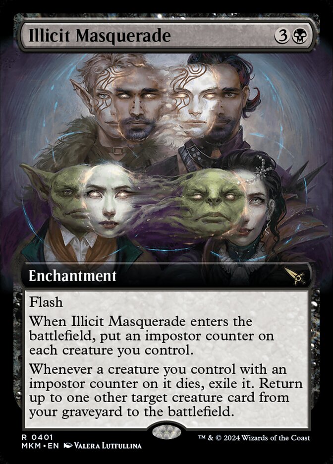 Illicit Masquerade - Extended Art