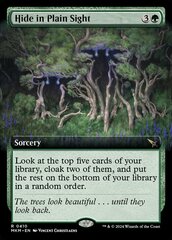 Hide in Plain Sight (0410) (Extended Art) - Foil