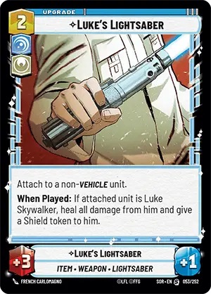 Lukes Lightsaber