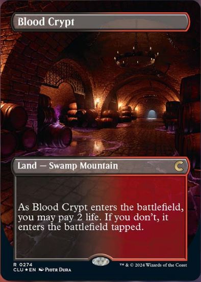 Blood Crypt (0274) (Borderless) - Foil