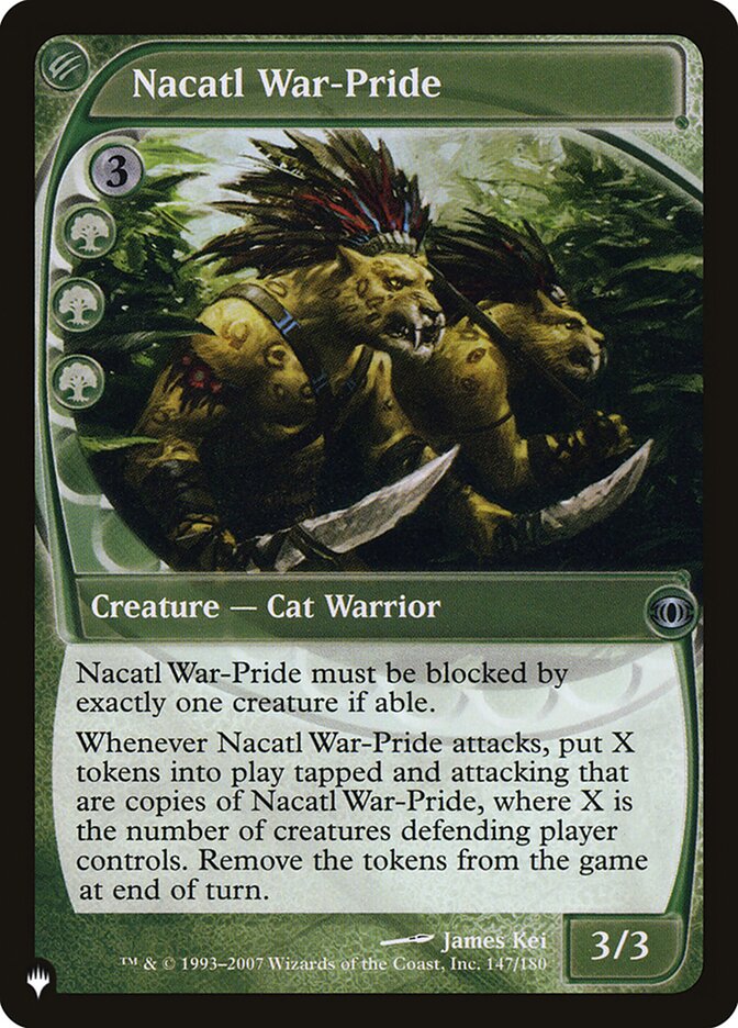 Nacatl War-Pride