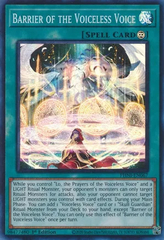 Barrier of the Voiceless Voice - PHNI-EN067 - Super Rare - 1st Edition