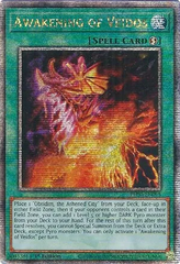 Awakening of Veidos - PHNI-EN095 - Quarter Century Secret Rare - 1st Edition