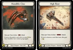 Mandible Claw // High Riser