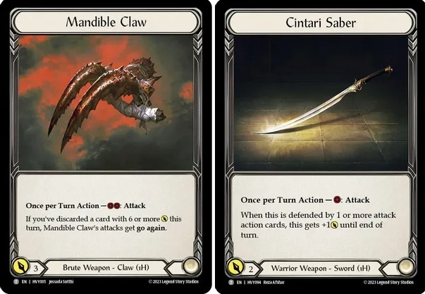 Mandible Claw // Cintari Saber