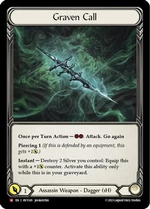 Graven Call - Cold Foil