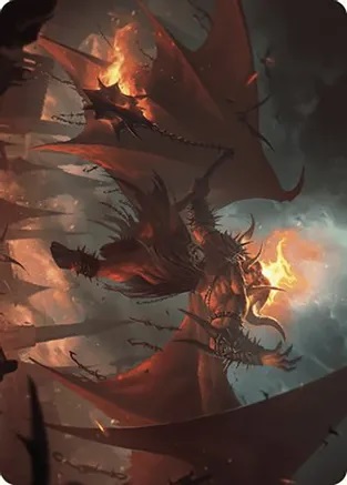 Rakdos, Patron of Chaos (22/49) Art Card