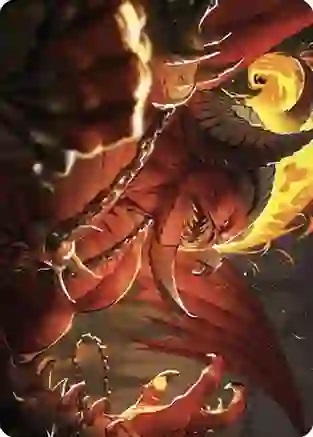 Rakdos, Patron of Chaos (45/49) Art Card
