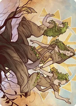 Trostani, Three Whispers Art Card