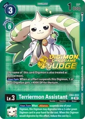 Terriermon Assistant - EX4-033 - P (Alternate Art) (Judge Pack 4)