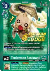 Terriermon Assistant - EX4-033 - P (Judge Pack 4)