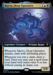 Marvo, Deep Operative - Foil - Extended Art