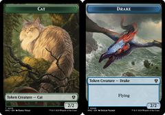 Cat (0015) // Drake (0006) Double-sided Token