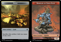 Gold (0025) // Kobolds of Kher Keep (0012) Double-sided Token