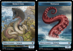 Koma's Coil (0007) // Tentacle (0009) Double-Sided Token