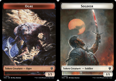 Ogre (0014) // Soldier (0003) Double-sided Token