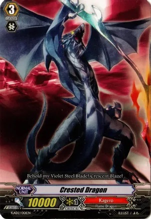 Crested Dragon - KAD2/001EN - C