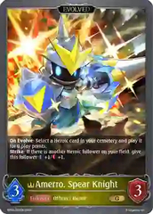 Amerro, Spear Knight (Evolved) - BP03-023EN - G