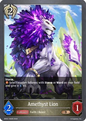 Amethyst Lion - BP03-105EN - B