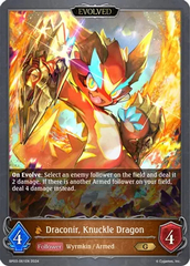 Draconir, Knuckle Dragon (Evolved) - BP03-061EN - G