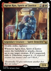 Agrus Kos, Spirit of Justice - Promo Pack