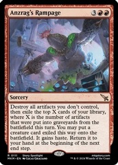 Anzrag's Rampage - Foil - Promo Pack