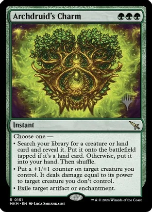 Archdruids Charm - Foil - Promo Pack