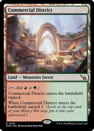 Commercial District - Foil - Promo Pack