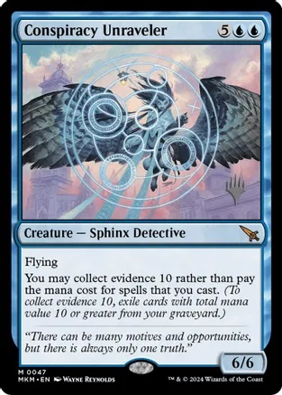 Conspiracy Unraveler - Foil - Promo Pack