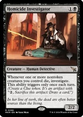 Homicide Investigator - Foil - Promo Pack