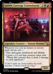 Judith, Carnage Connoisseur - Promo Pack