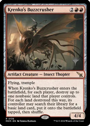 Krenkos Buzzcrusher - Foil - Promo Pack