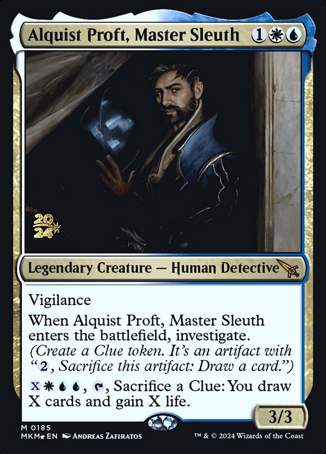 Alquist Proft, Master Sleuth - Foil - Prerelease Promo